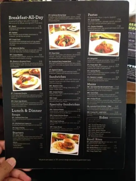 COFFEE BEAN MENU SINGAPORE