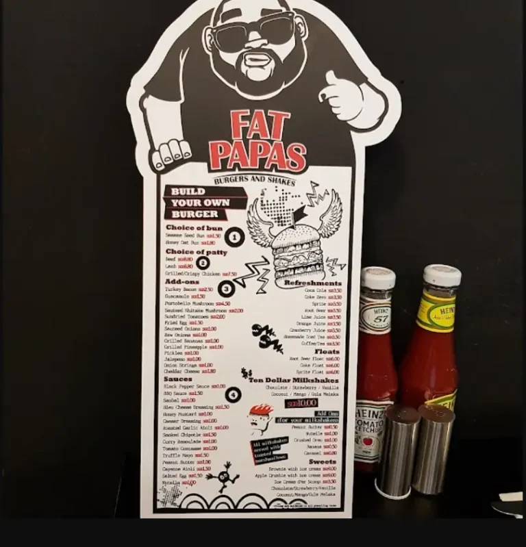 FATPAPAS MENU SINGAPORE