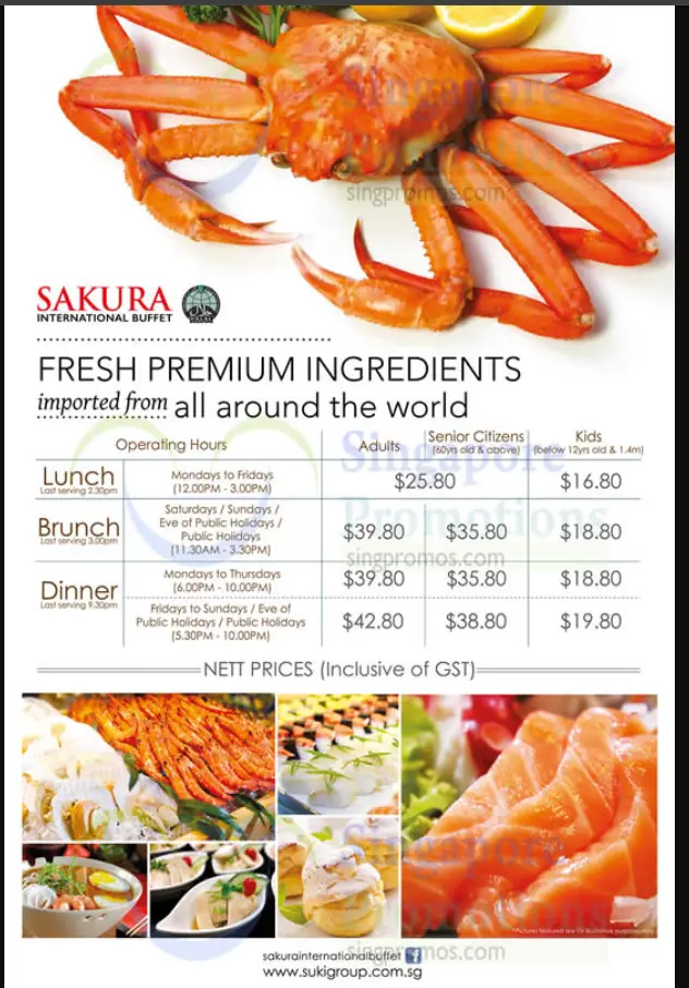 SAKURA BUFFET SINGAPORE