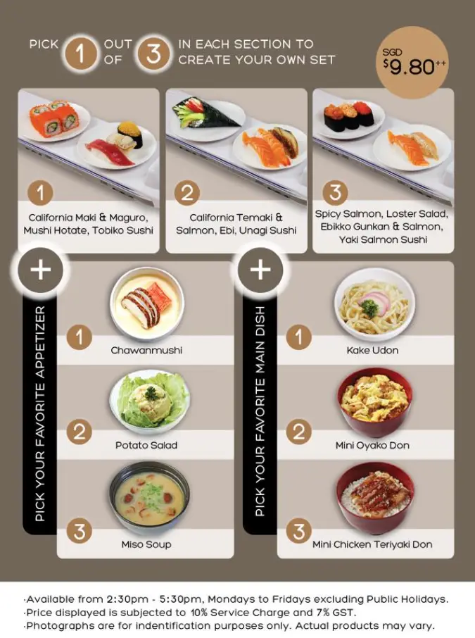 GENKI SUSHI MENU SINGAPORE