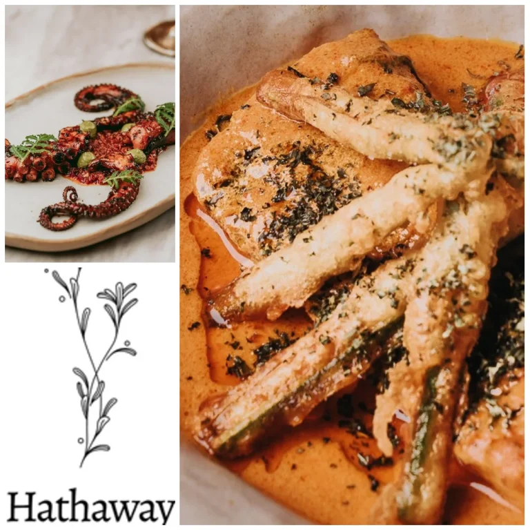 Hathaway Menu